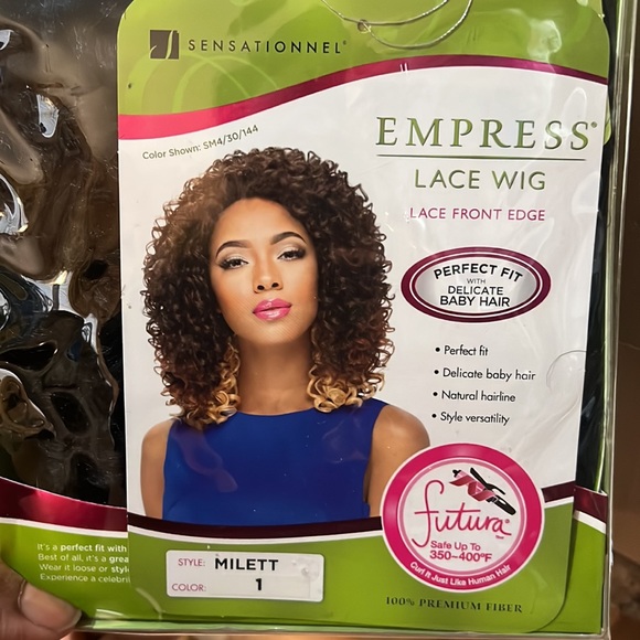 EMPRESS LACE WIG. STYLE:MILETT, UP TO 300-450 HEAT SAFE - Picture 2 of 2